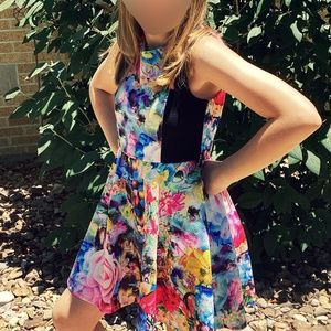 Pippia & Julie Girls Floral Dress